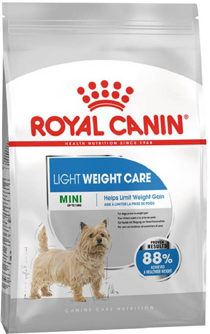 로얄캐닌 미니 라이트 웨이트케어 3kg 비만견사료, 다이어트, 1개