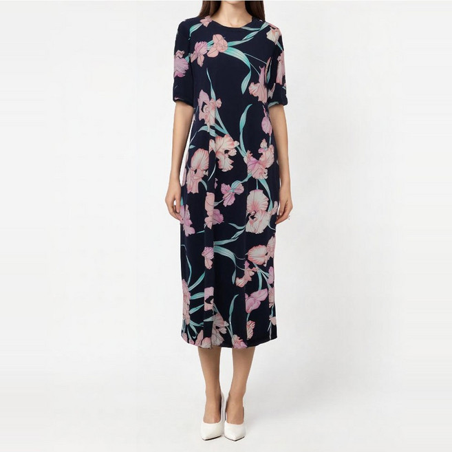 굿즈웨어 국내제작 홈드레스 홈웨어 블랙핑크반팔