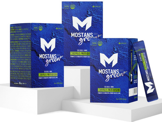 모스탄스 그린믹스 맥주효모환 3개월분, 총270g, 3개