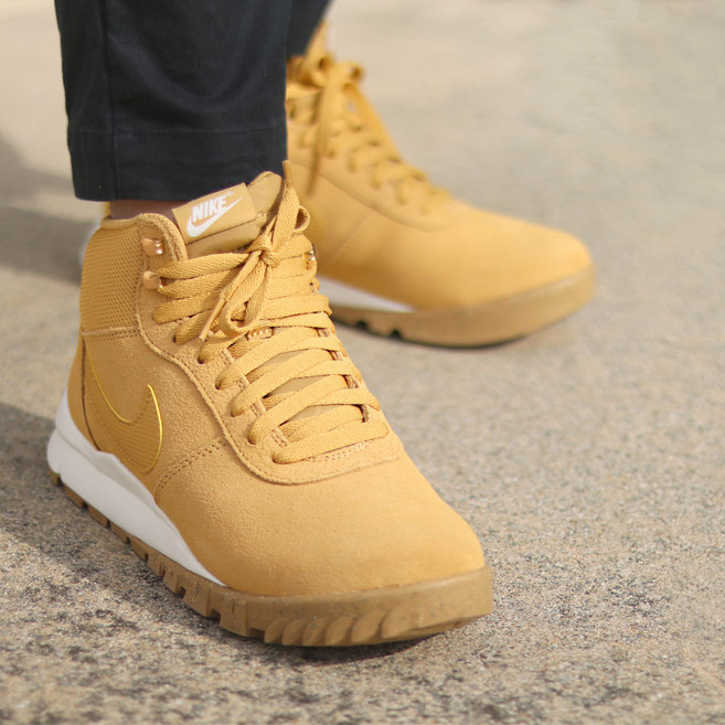 나이키 후드랜드 스웨이드 남성 워커형 부츠 키높이 운동화 스타일 트레킹화