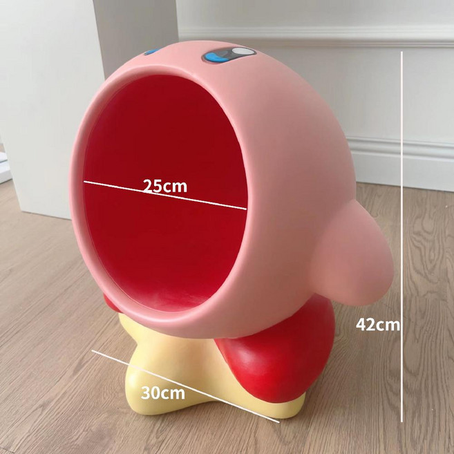 커비 보관함 스낵 선반 사이드 테이블 정리함 자취 원룸, C. 높이 42cm 베이스없음