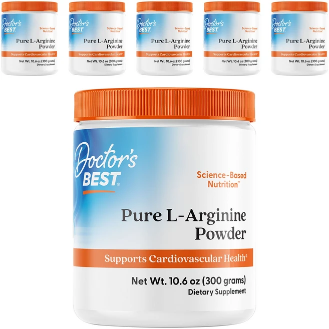 닥터스베스트 L-아르기닌 파우더, 6개, 300g - 쿠팡