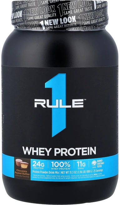 Rule One Proteins 룰 원 프로틴 웨이 초코피넛버터 1.96lb 888g 파우더 단백질보충제, Rule One Proteins 룰 원 프로틴 웨이 초 - 쿠팡