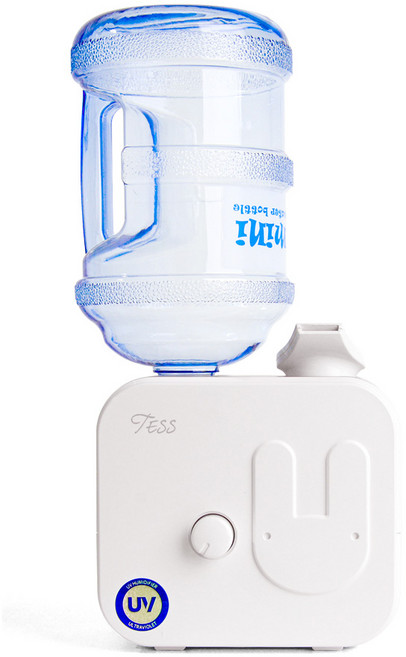 테스 보틀형 가습기, 900W화이트+1리터생수병포함