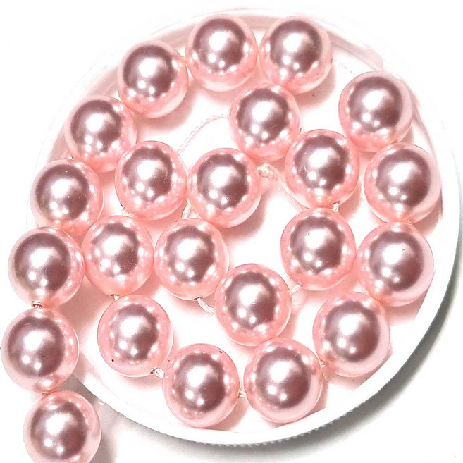 ALL 비즈 스왈로브스키 8mm 크리스탈 진주 한팩 25알 컬러선택, 로잘린