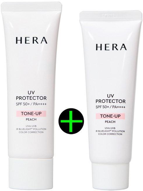 헤라 유브이 프로텍터 톤업_피치 90ml/본품 ＋40ml 증정 _FM