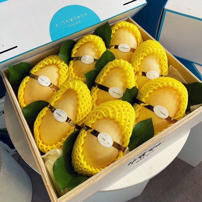 [프리미엄]카라바오 망고선물세트 1호 4kg내외(8과), 1개