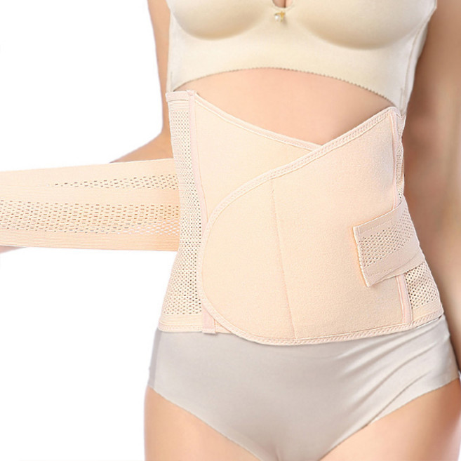 핑크비올라 퍼펙트 이중압박 뱃살 보정 복대 산후 허리보호대