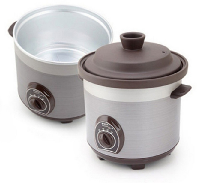 키친아트 슬로우쿠커 저온 통 가열방식 전기냄비 3.5L, 1개