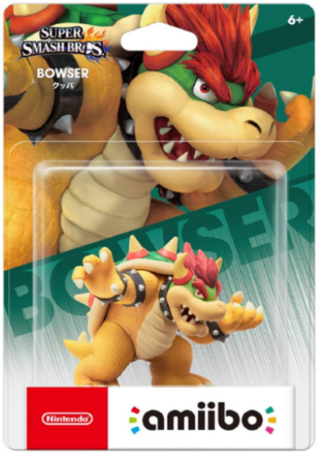 [닌텐도국내정품] 닌텐도 쿠파 아미보 amiibo (대난투 스매시 시리즈), 1개