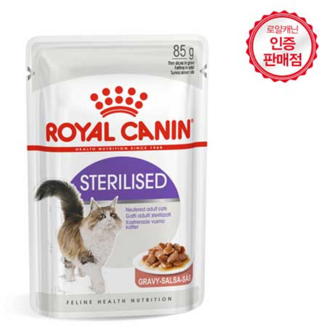 로얄캐닌 고양이 습식 파우치 85g, 닭, 6개