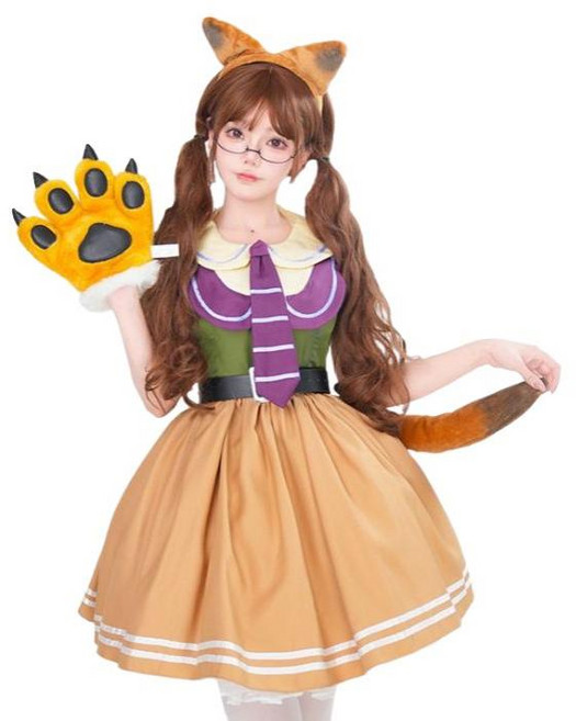 할로윈 주토피아 주디 파티의상 코스프레