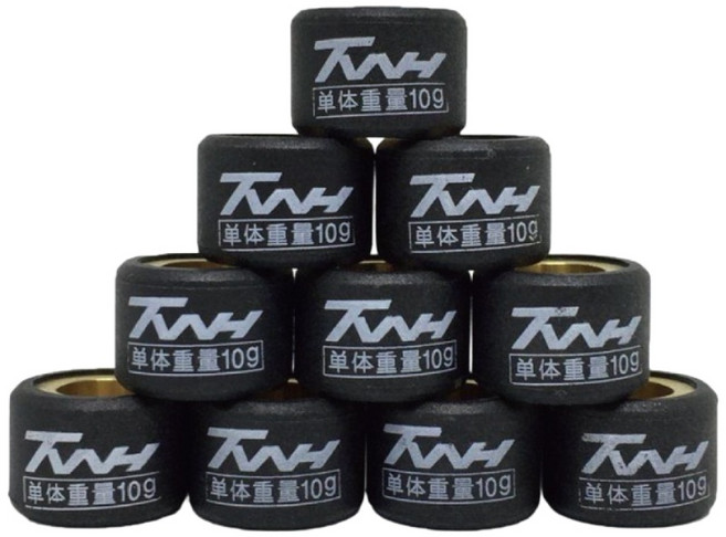 TWH改裝精品 SUZUKI 普利珠 Rollers 17*12, 1個, 黑色