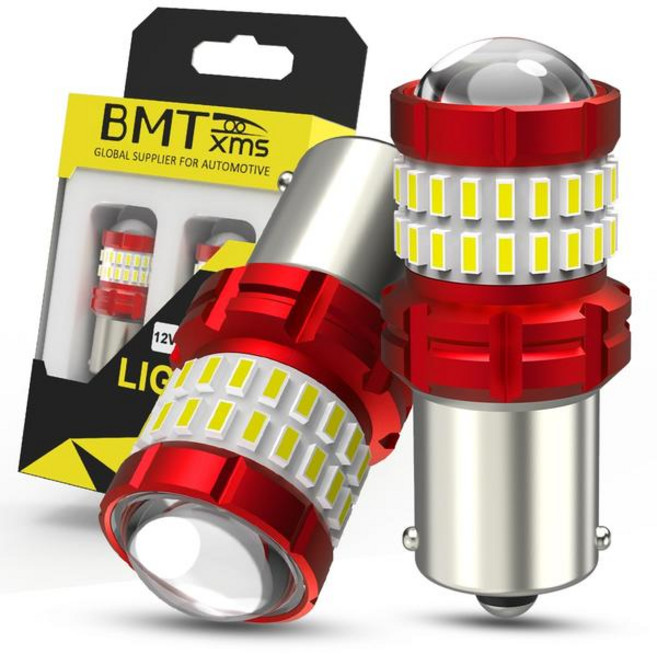 led시그널 오류 없음 Canbus 1156 BA15S P21W LED 후진 조명 전구 Leon 1 2 3 MK1 MK2 MK3 M 1P 5F ST DRL 라이트, 단일옵션, YELLOW, 1개