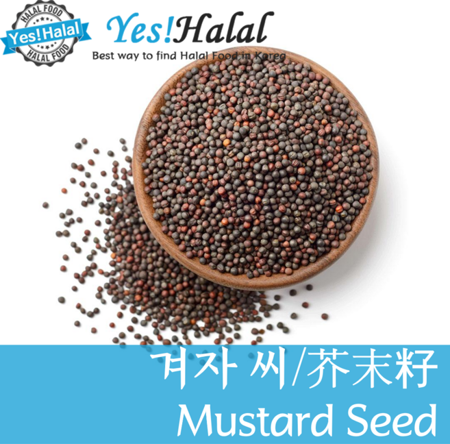 Yes!Global Mustard Seed 겨자 씨 (100g), 100g, 1개