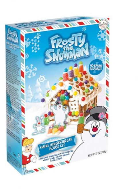 쿠키 하우스 만들기 키트 쿠키하우스 DY KT 유나이티드 프로스티 더 스노우맨 미니 진저브레드 198g, 1개