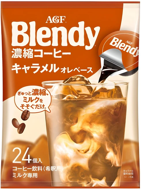 블랜디 포션커피 카라멜향, 18g, 24개입, 1개 - 쿠팡