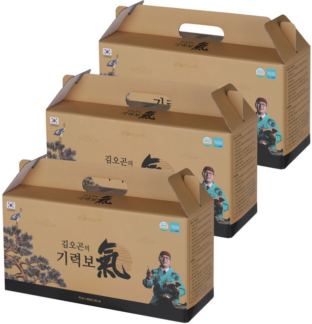 김오곤원장의 기력보 12가지 한약재 십전대보 진액 액기스 건강즙, 70ml, 90개