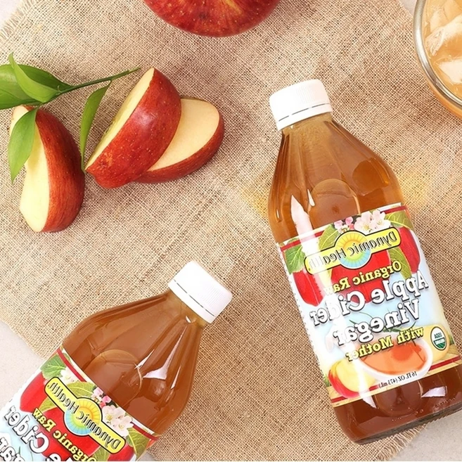 유기농 사과 식초 효모 다이나믹헬스 473ml - 쿠팡