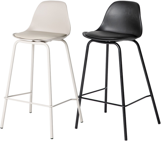 체리브 이지바텐 1+1 아일랜드식탁의자 바텐 바의자 홈바 식탁 높은의자 65cm, (67.5cm)블랙+그레이, 1개