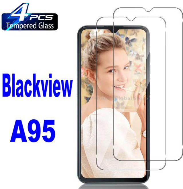 Blackview A95 용 강화 유리 스크린보호 필름, 01 2 조각, 01 Blackview A95