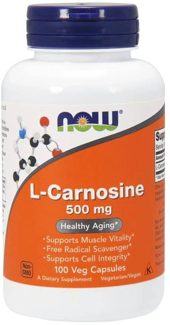 나우푸드 L-카르노신 500mg 베지 캡슐 비건, 100정, 1개 - 쿠팡