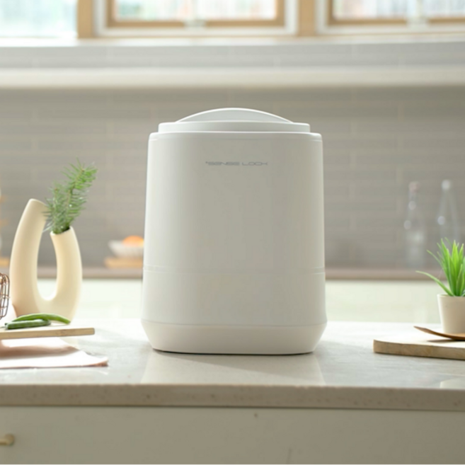 센스락 음식물처리기 가정용 4L, SFP-1, 화이트