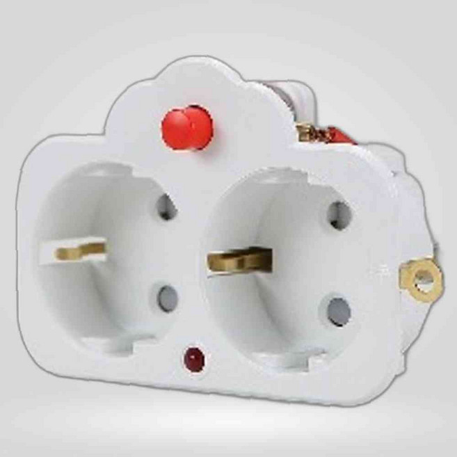 전선릴 릴통용 2구 콘센트 신형 자재 부품 성림GS 소모품, 본상품