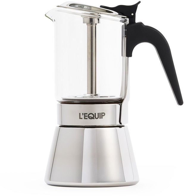 리큅 스테인리스 모카포트, 혼합색상, 1개