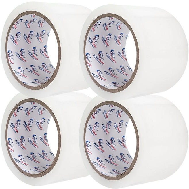 홀스파워 비닐하우스테이프 투명 70mm x 20M, 4개