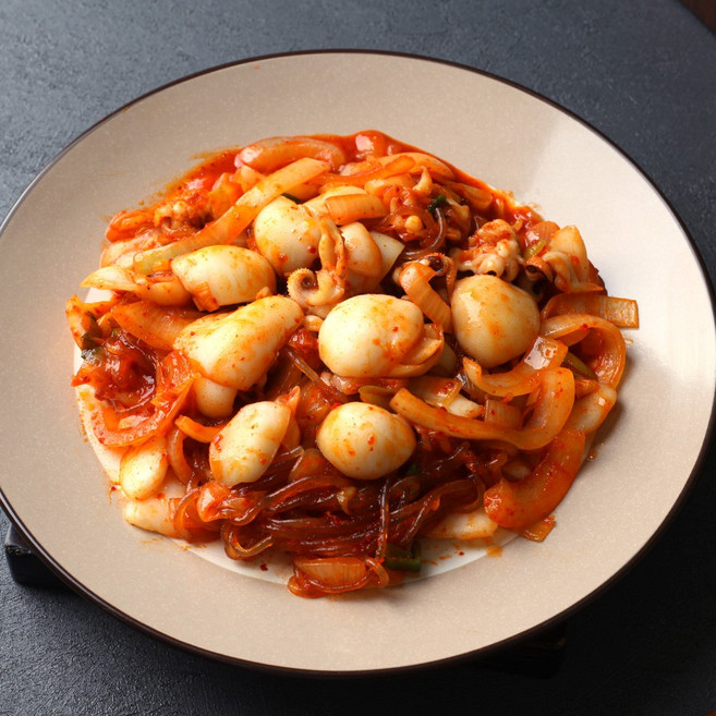 소문난 얼큰 조방낙지 갑오징어 갑이볶음, 1개, 700g