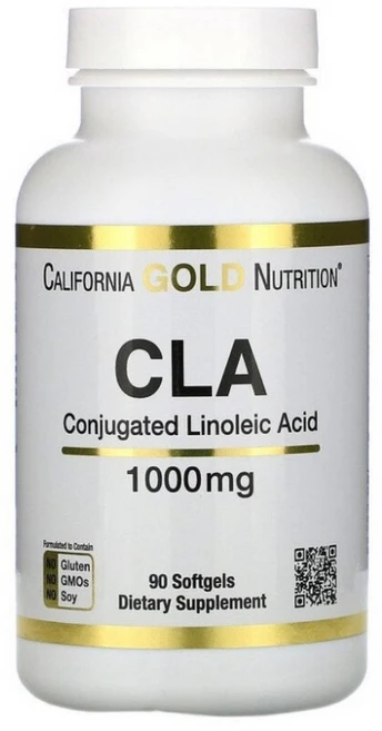 캘리포니아 골드 뉴트리션 CLA 공액리놀레산 1000mg 90소프트젤, 1개, 90정 - 쿠팡