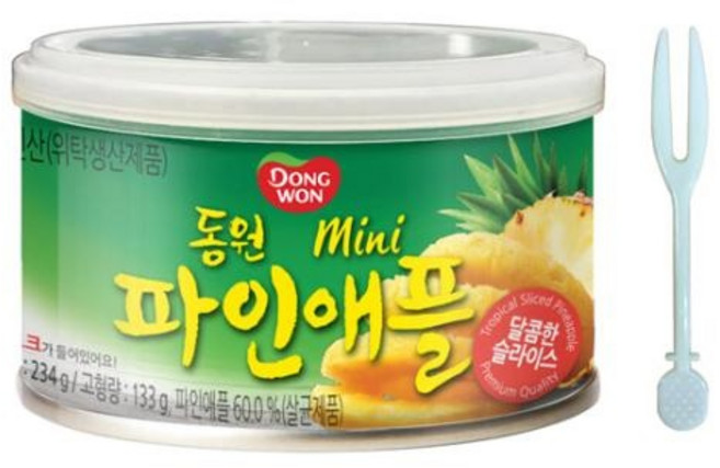 동원 미니 파인애플, 234g, 24개