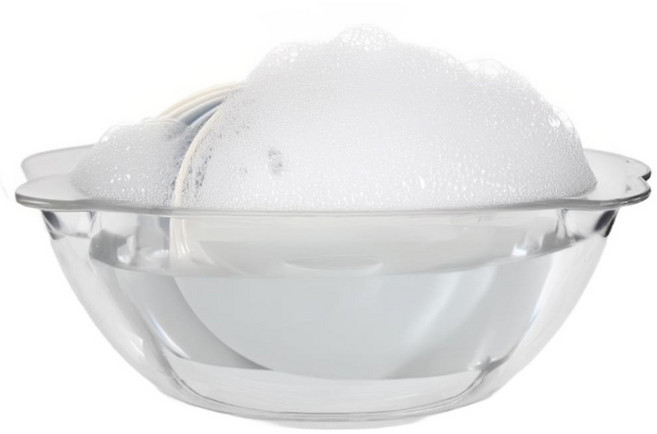 네츄라이프 티 없이 맑은 투명 설거지통, 1개