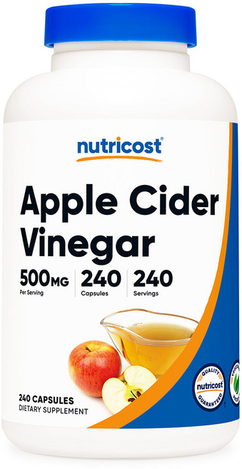 뉴트리코스트 애플 사이다 비니거 500mg, 1개