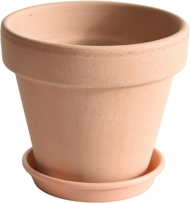 필플랜트 디그리아 이태리토분 기본형 베이지+화분받침 세트, 1개, 이태리토분 베이지