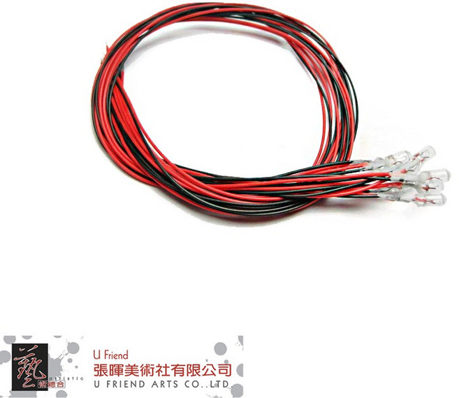 U Friend 模型造景串燈(紅黑線), 1個