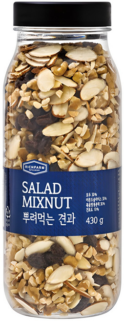 리치팜너트 뿌려먹는 견과, 430g, 1개
