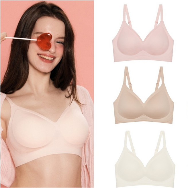 에블린[볼륨형]심리스 브라렛 EBBRF2316M / 4color