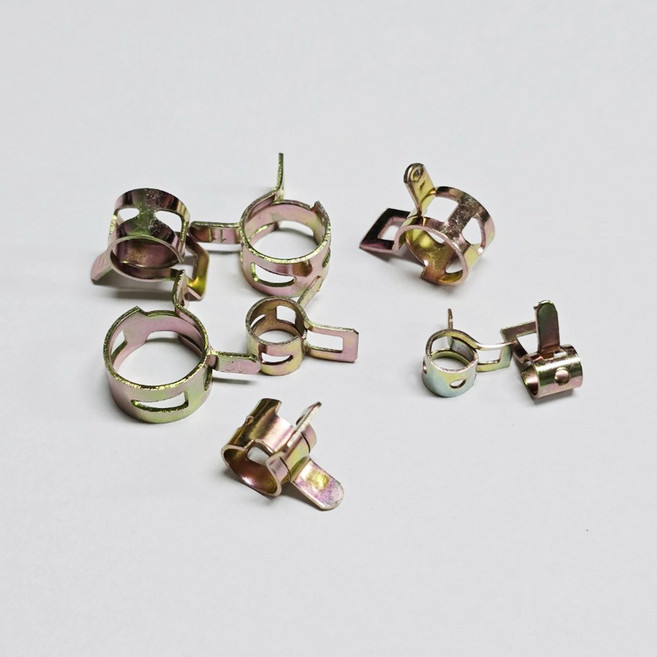 호스조임 핀치 다색 클램프 1p 5-12mm 탄성 집게밴드, 다색8mm, 1개