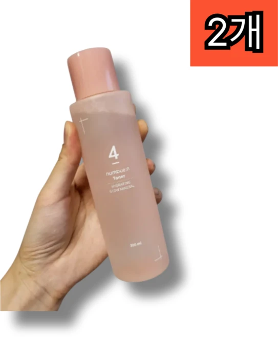 (본사정품) 넘버즈인 4번 메이크업 찰떡 미네랄 토너, 200ml, 2개 - 쿠팡