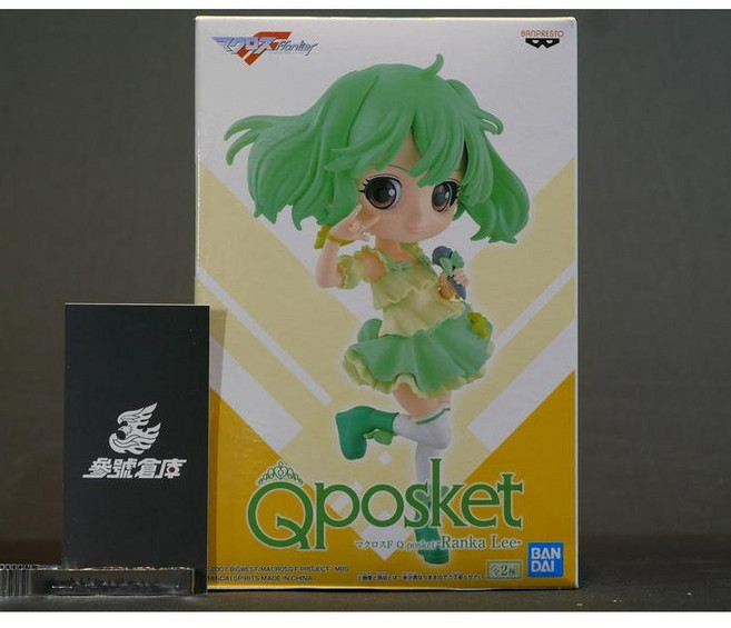 Banpresto Q posket 超時空要塞 Frontier 蘭花·李 模型公仔