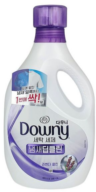다우니 세탁세제 냄새딥클린 라벤더클린, 1.9L, 1개
