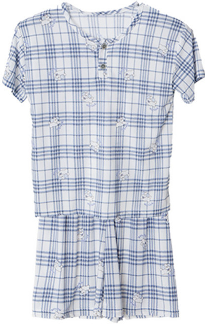 폭스 냉감 캐릭터 반팔 잠옷세트 E6 남아동