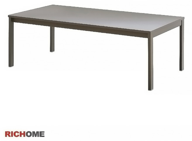 RICHOME 大茶几 120cm 桌面 韓風矮桌, 奶茶色
