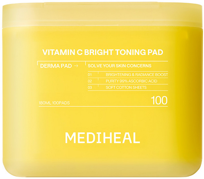 메디힐 비타민씨 잡티 토닝 더마 패드 2세대, 100매입, 1개