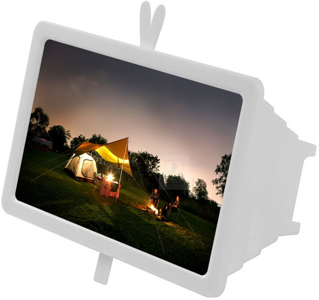 호야댁디자인 스마트폰 확대 스크린 화이트 폰화면확대스크린