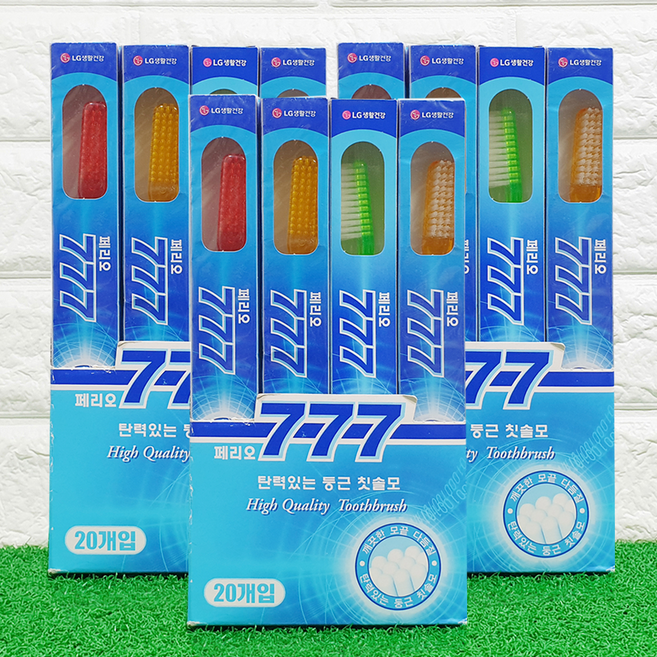 페리오 777 칫솔, 1개입, 60개