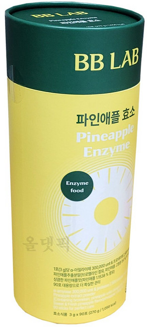 [코스트코 무료배송] 뉴트리원 비비랩 BB LAB 파인애플 효소, 1개, 90회분
