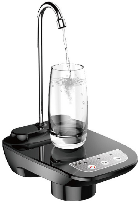 電動桶裝水抽水機 飲水機 打水器 水桶抽水器 自動抽水, 1個, 自動出水拖台